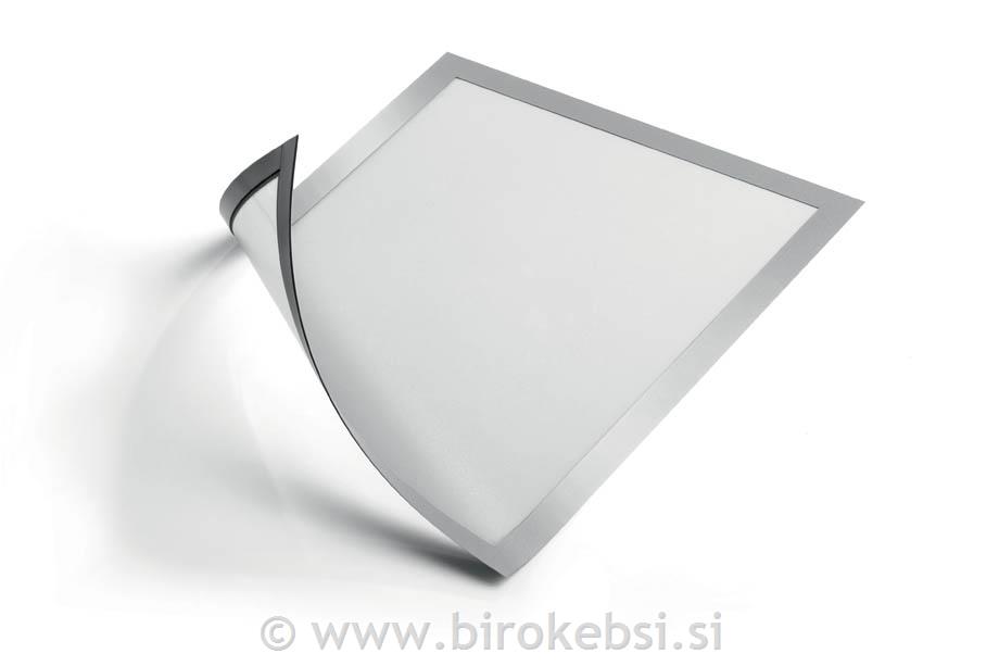 Okvir DURAFRAME MAGNETIC A4, srebrn,5kos