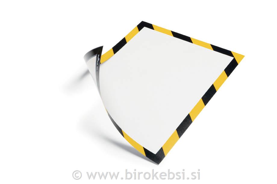 Okvir DURAFRAME MAGNETIC A4, rumeno-črn
