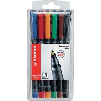 FLOMASTER STABILO OHP PEN UNIV. 843/6