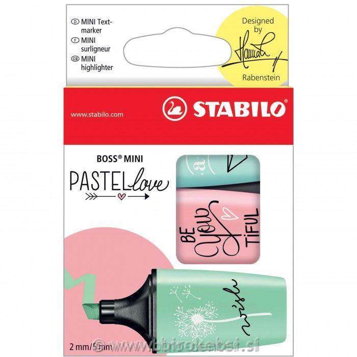 STABILO BOSS MINI Pastellove 1/3