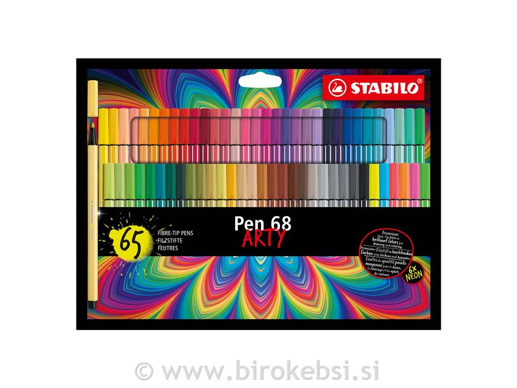 FLOMASTER STABILO PEN ARTY 68 KOMPLET