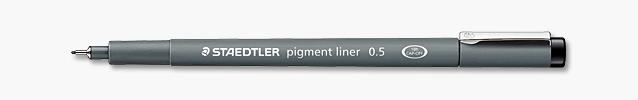 STAEDTLER PIGMENT LINER 308/01-09