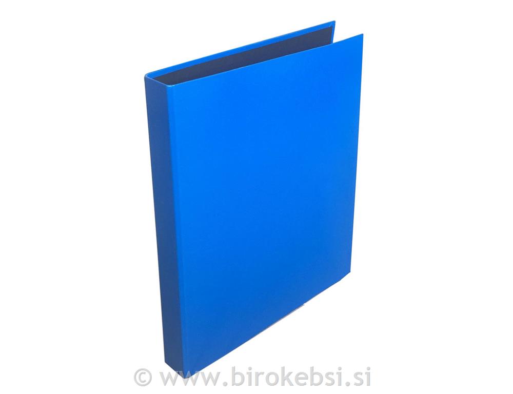 Rinčna mapa A4, 2 rinki, modra