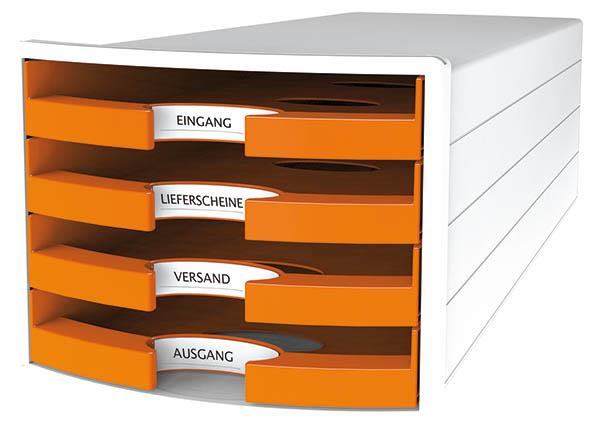 Predalnik IMPULS odprt oranžen