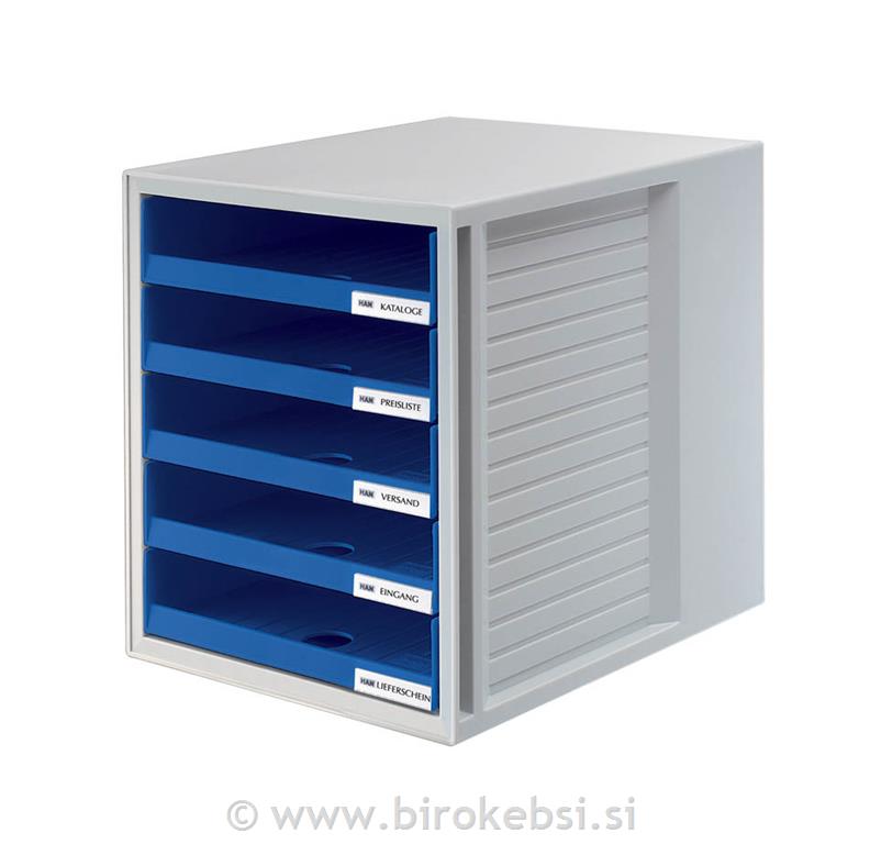 Predalnik SYSTEM BOX odprt, moder