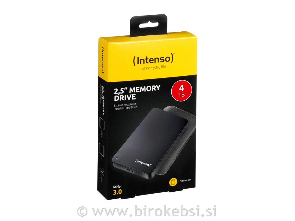 ZUNANJI DISK Intenso 4TB 2,5 Memory Case