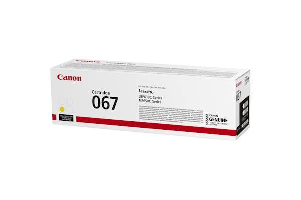 TONER CANON CRG-067 YELLOW