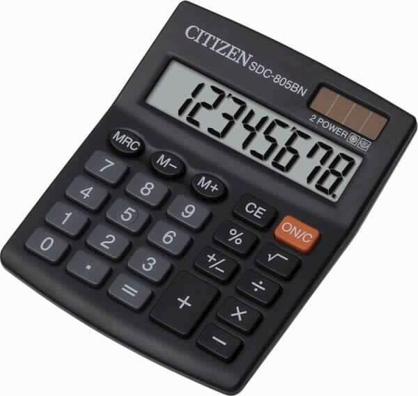 KALKULATOR CITIZEN SDC805BN