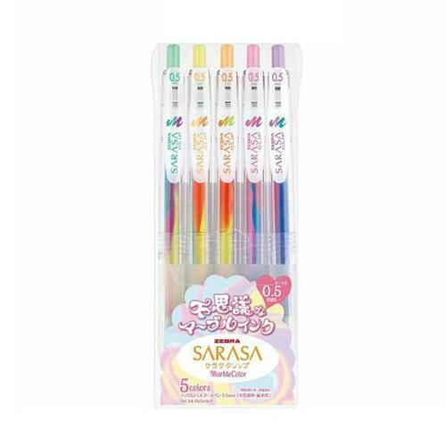 SET SARASA KLIP GEL PISALO ZEBRA