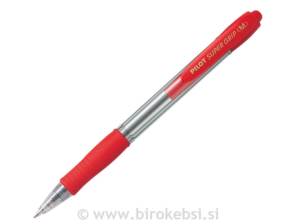 PILOT KEM.SVINČNIK BPGP-10R M RDEČ