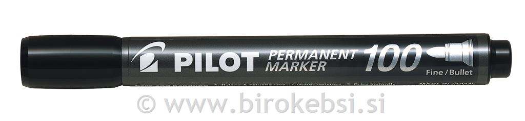 PILOT MARKER SCA 100 ČRN