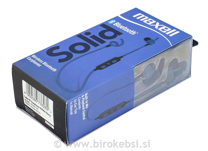 Brezžične slušalke SOLID modre