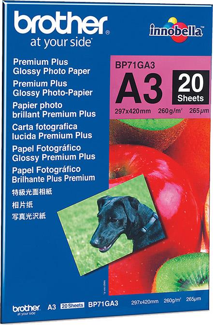 Foto papir glossy A3, 20 listov, 260g/m2