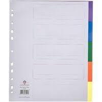 PREGRADNI KARTON A4 1-5 PP BARVNI