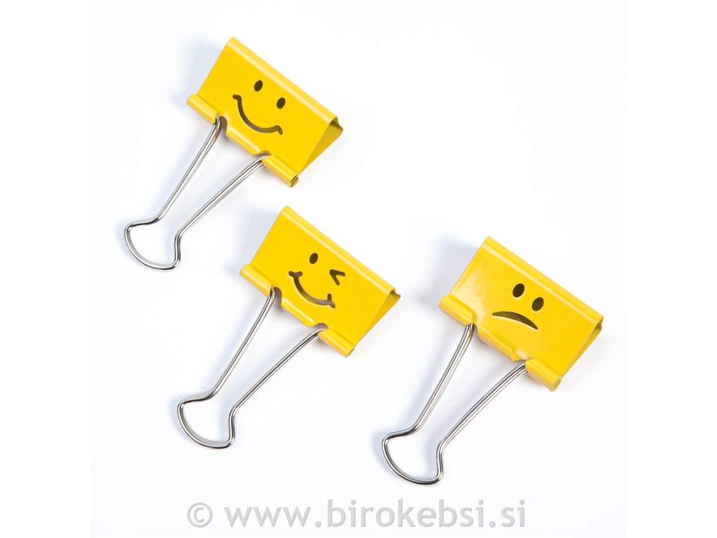 KLIP sponke 32mm rumena smiley 20