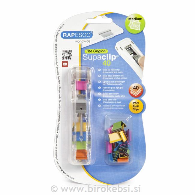 SPENJAČ SUPACLIP 40+25 SPONK BLISTER