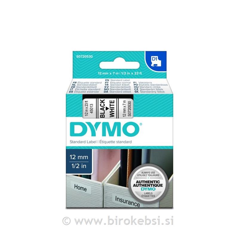 DYMO TRAK D1 12MM/7M BEL
