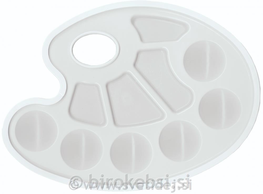 PALETA ZA BARVE ŠOLSKA UNIOL OVALNA