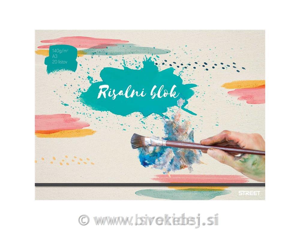 BLOK RISALNI TRDI A3 20L