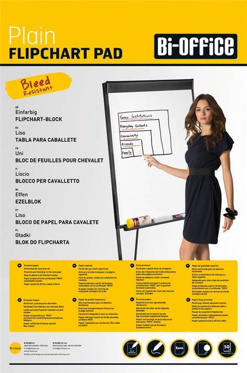 Blok za belo tablo 70g, 50 listov