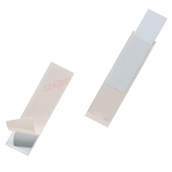 Samolepilni naslovni žep 25 x 75mm