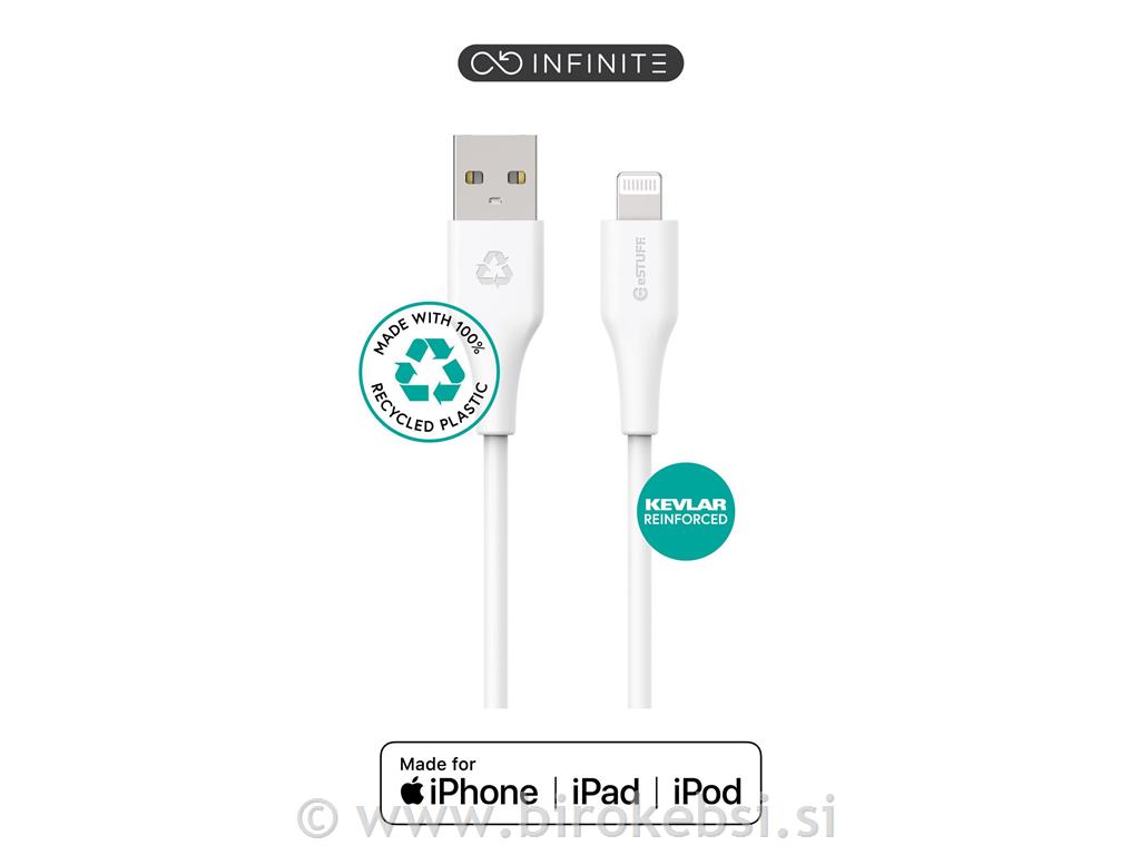 INFINITE kabel USB A-Lightning 1m, bel