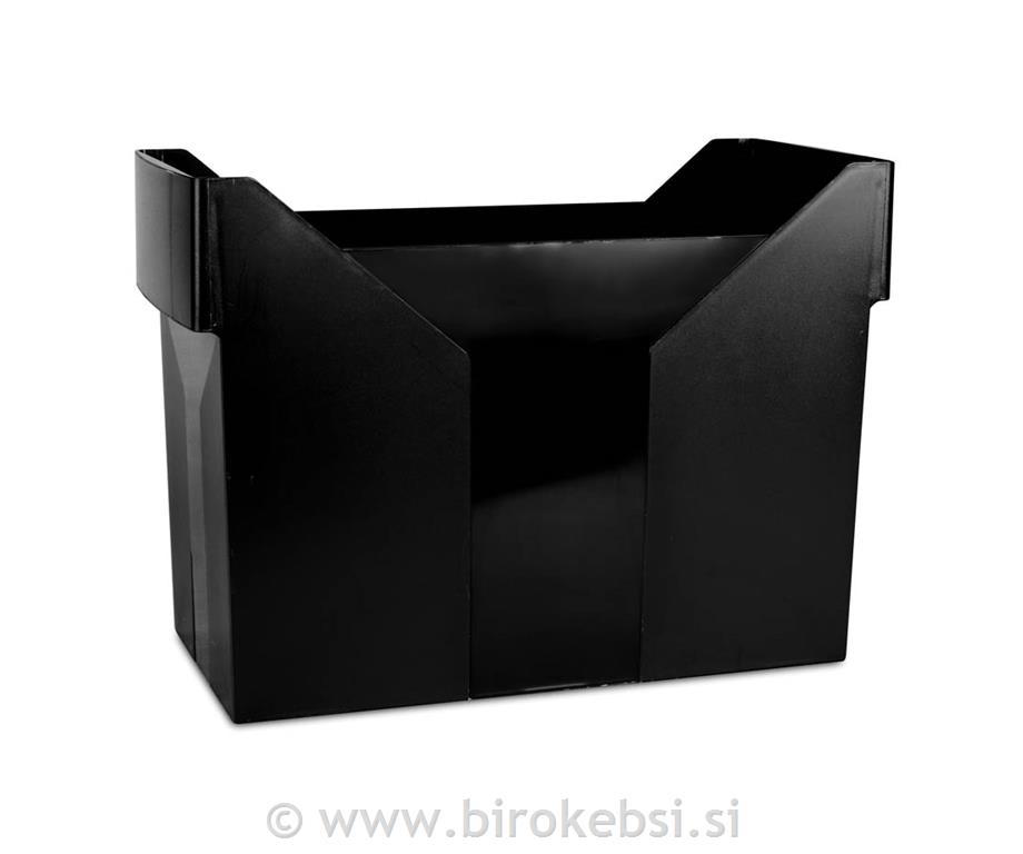 Škatla za viseče mape črna