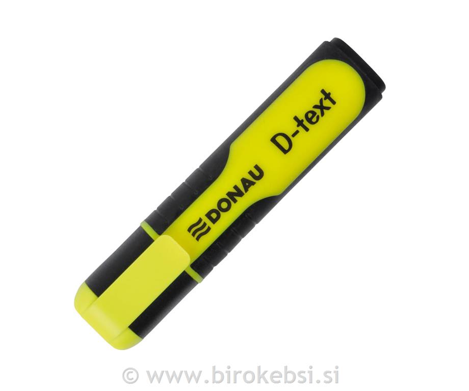 Označevalec teksta D-TEXT rumen