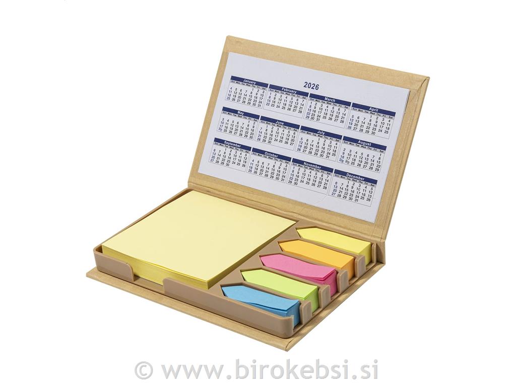 MEMO BLOK S SAMOLEPILNIMI LISTIČI