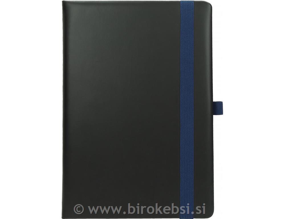 Notesnik B5 Flux Modra elastika