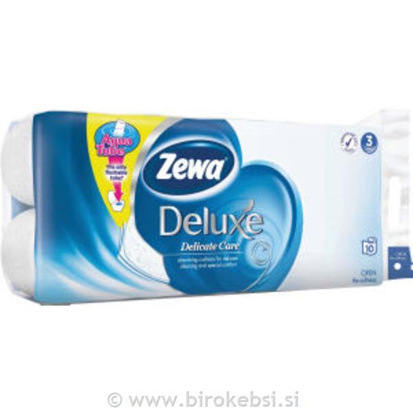 ZEWA WC PAPIR Delic.care, beli, 8+2