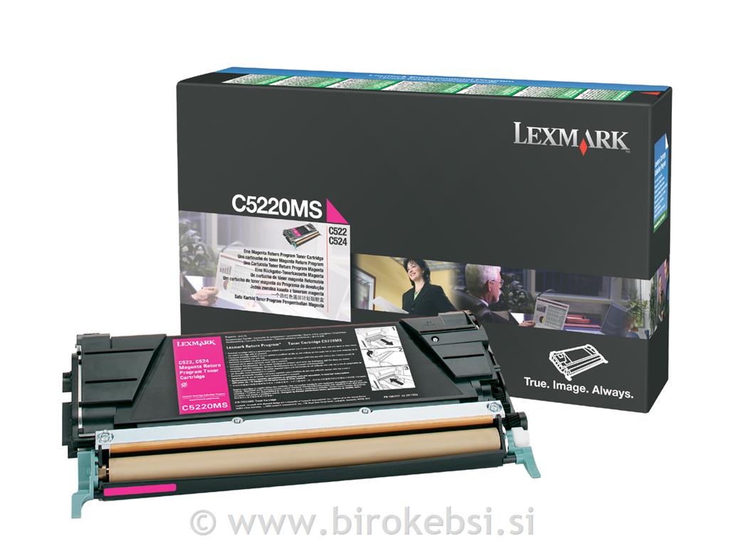 TONER LEXMARK C5240M ZA C524 MAGENTA