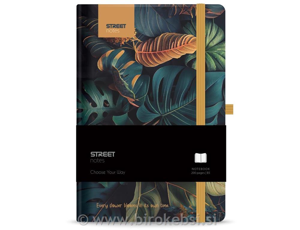 BLOK NOTESA B5 FLOWERS GARDEN 96L