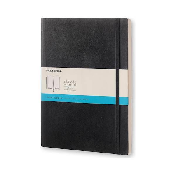 Moleskine notebook, X Large, pikice,