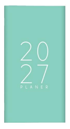 PLANER SCRIBE 2027 TURKIZ