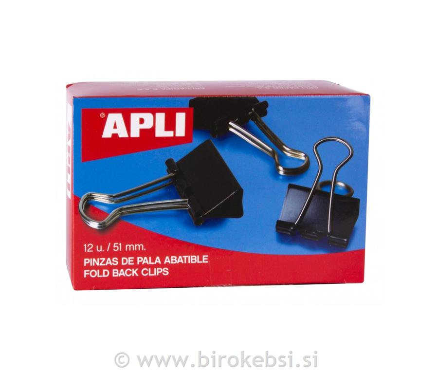 Spenjalke za blok papirja, 51 mm