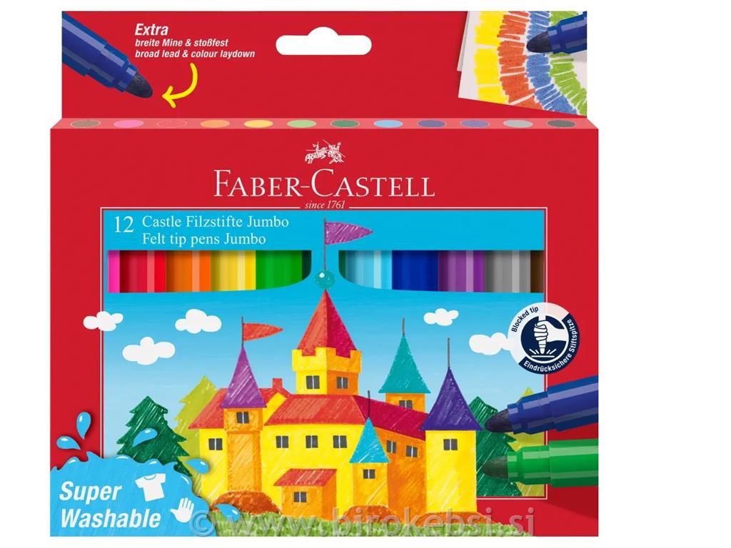 FLOMASTER FABER CASTEL JUMBO 24/1