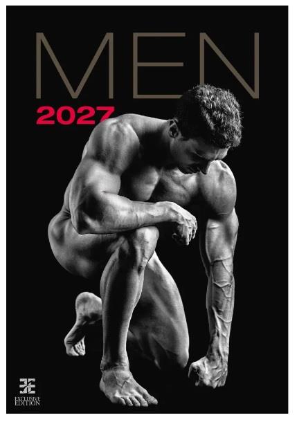 KOLEDAR MOŠKI ČRNOBELI 2027