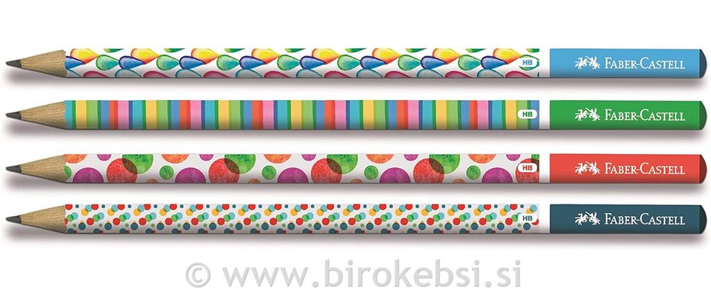 GRAFITNI SVINČNIK FABER CASTEL BUBBLE