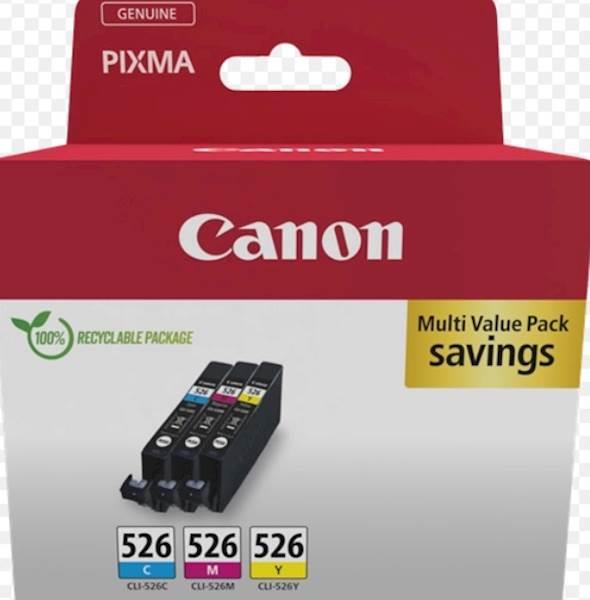 ČRNILO CANON CLI-526 C/Y/M Multipack