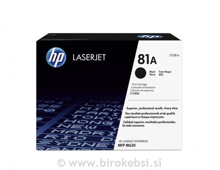 TONER HP CF281A ČRN