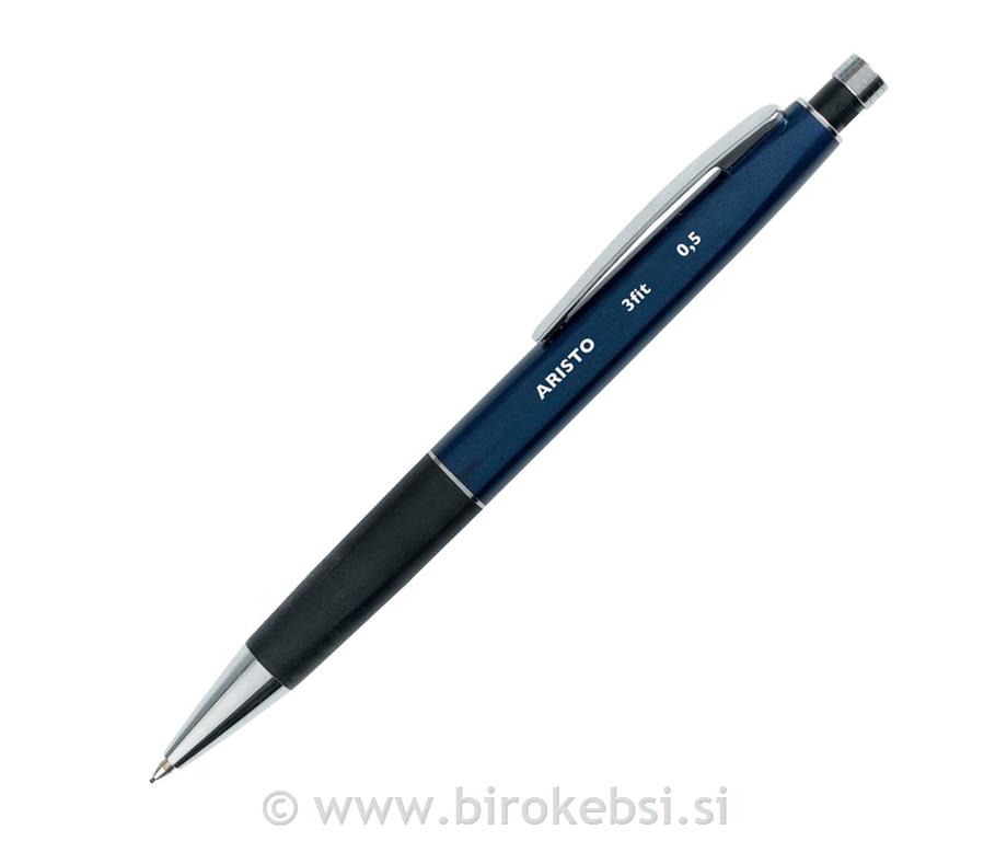 Tehnični svinčnik 3fit moder 0,5