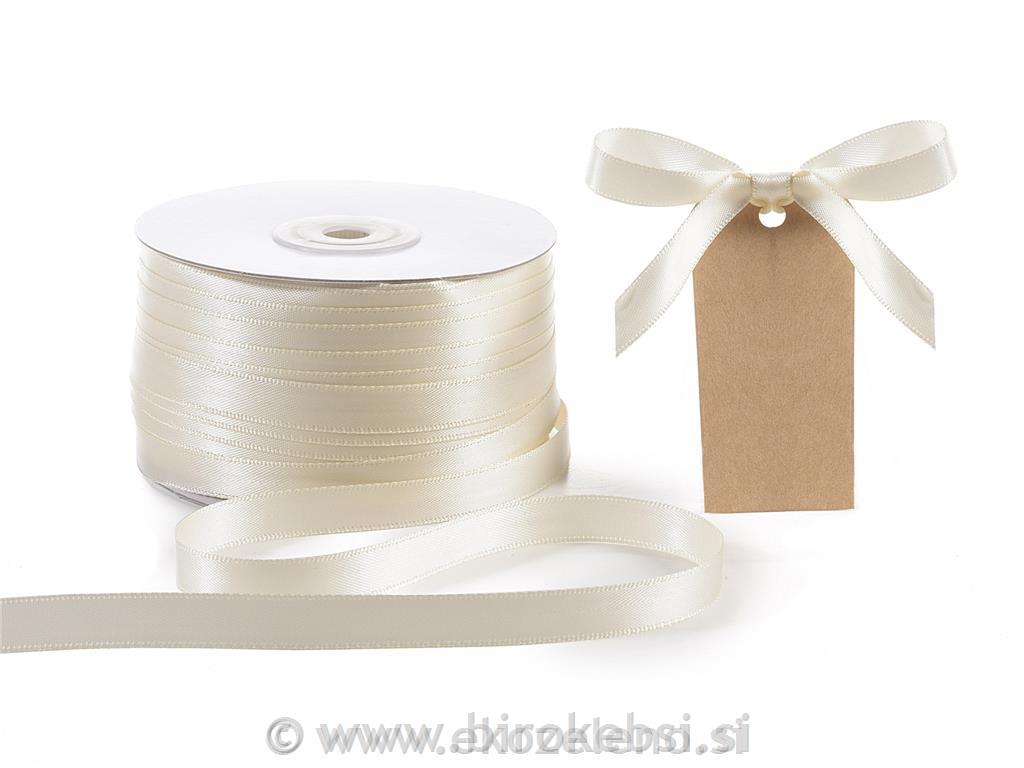 Saten trak beige 10 mm x 100 m