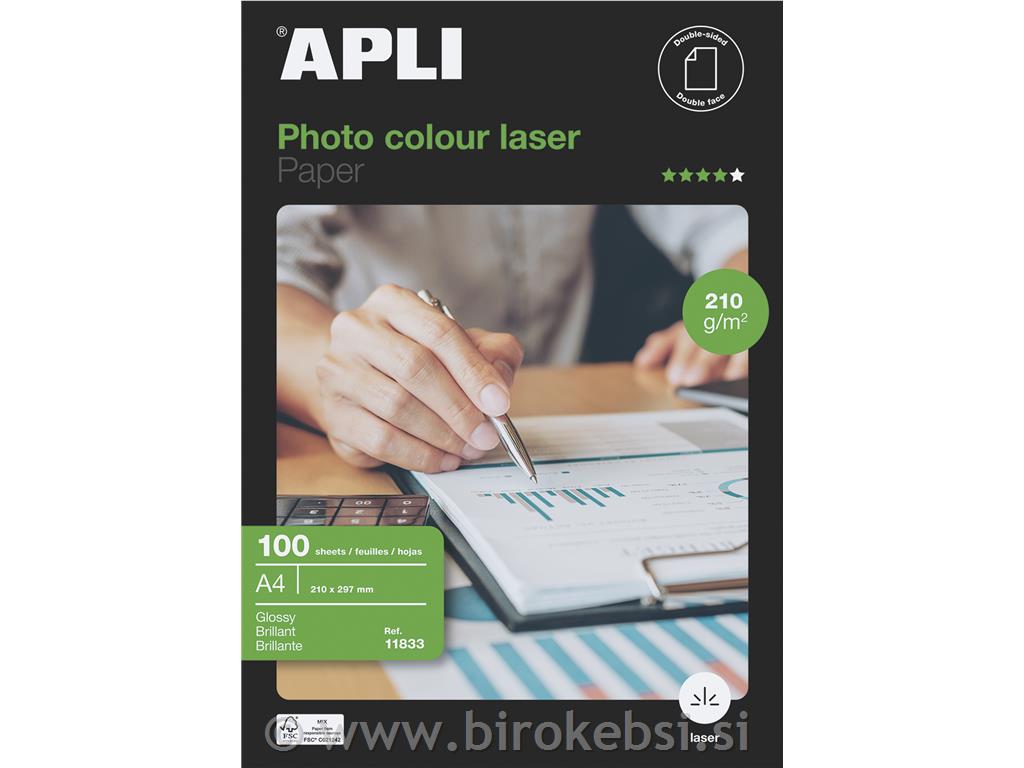 Foto papir A4 Laser Glossy 210g