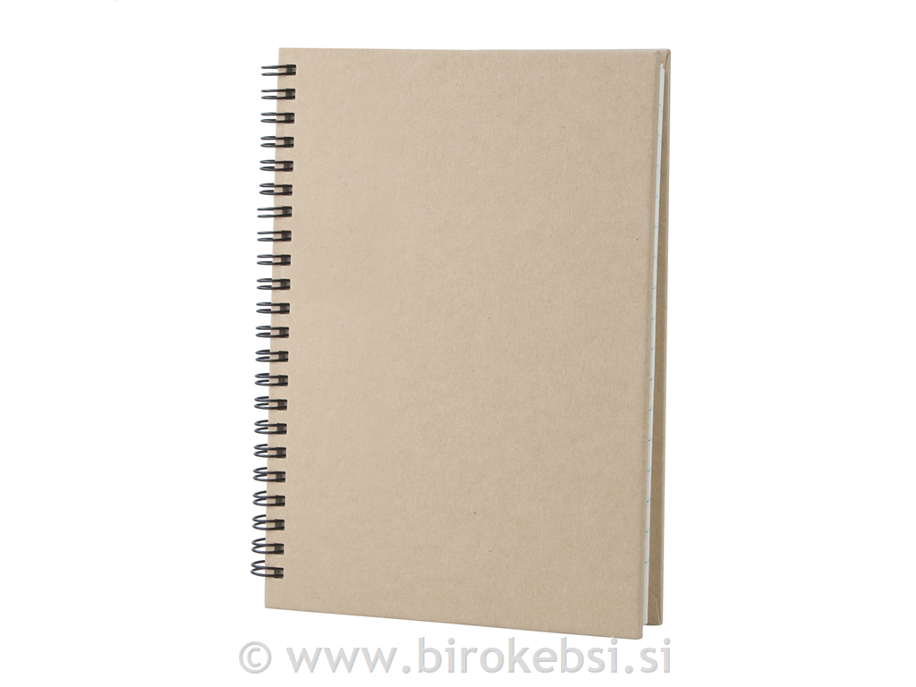 NOTES A5 CEDRUS S ŠPIRALO EKO