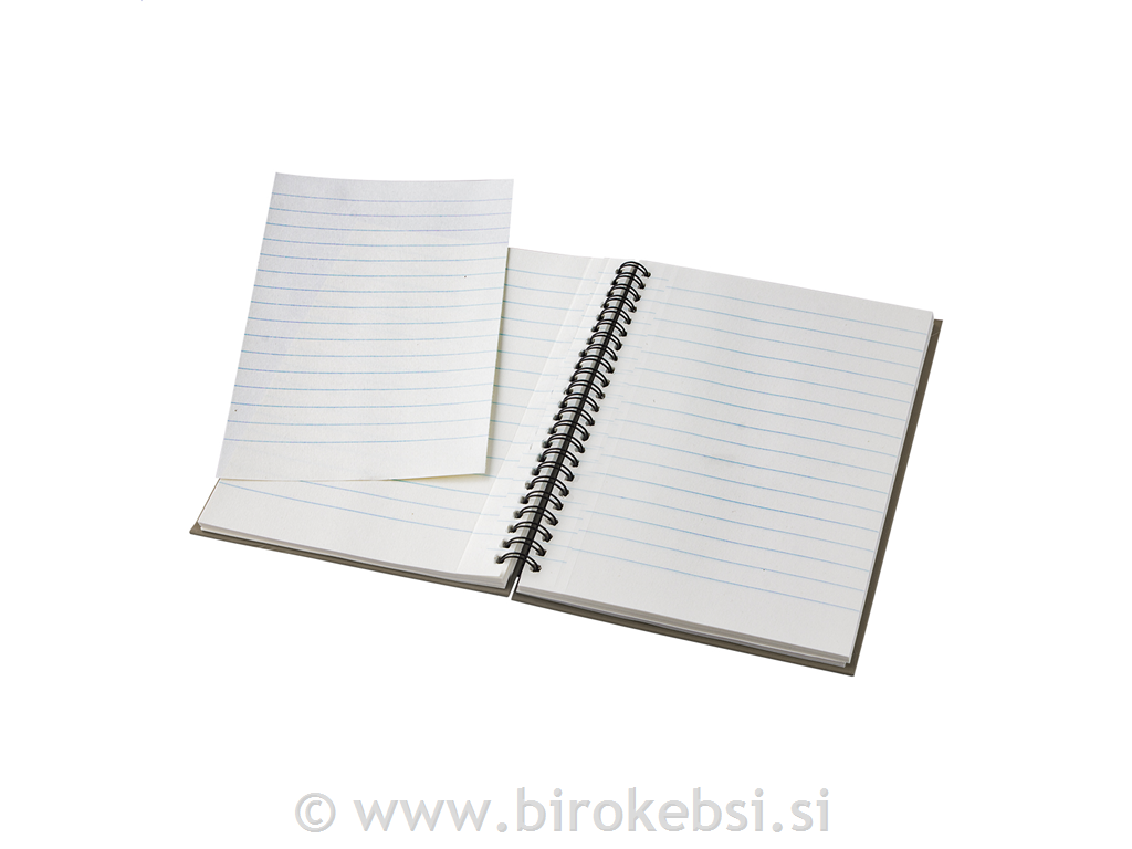 NOTES A5 CEDRUS S ŠPIRALO EKO