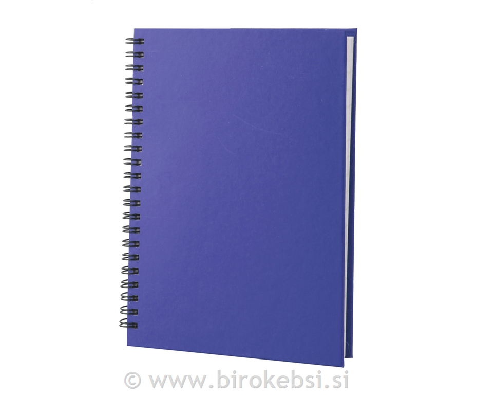 NOTES A5 CEDRUS S ŠPIRALO MODER