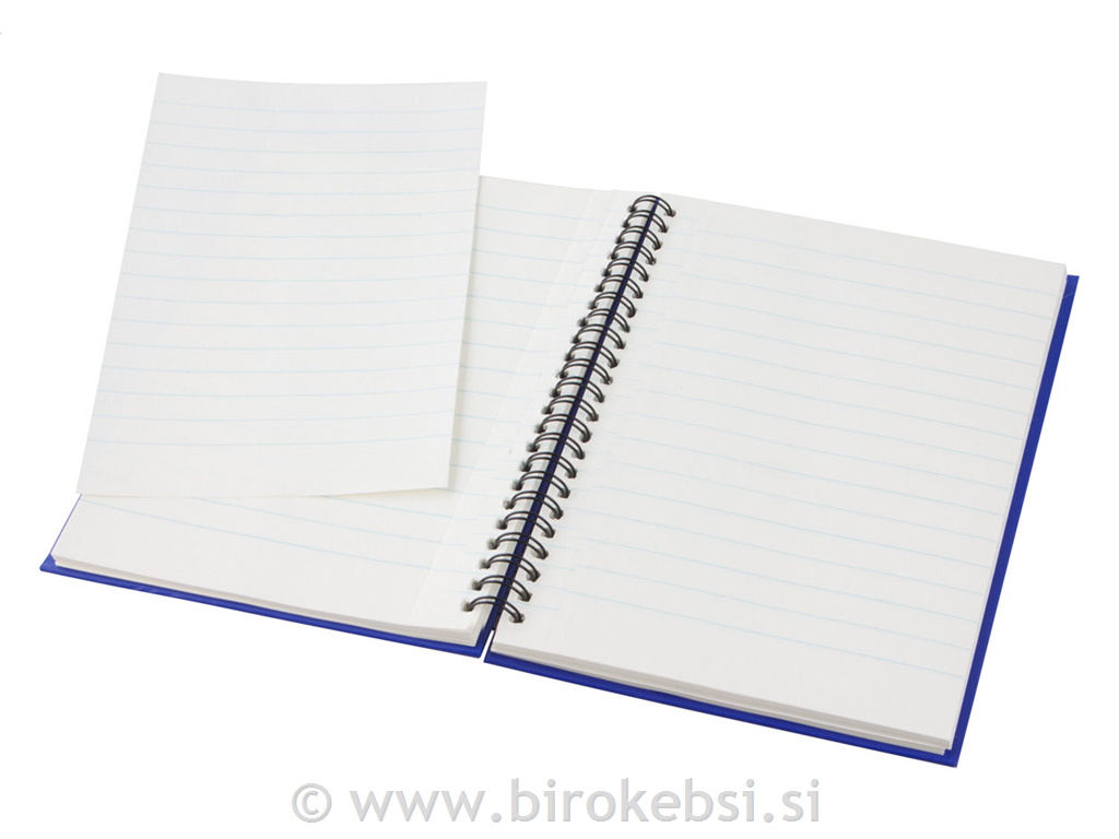 NOTES A5 CEDRUS S ŠPIRALO MODER