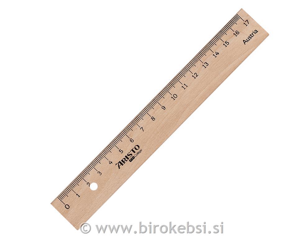 GEOCollege leseno ravnilo 17 cm