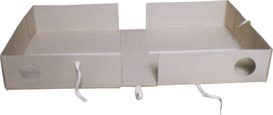 Arhivska škatla karton 380x270x100 A4/80